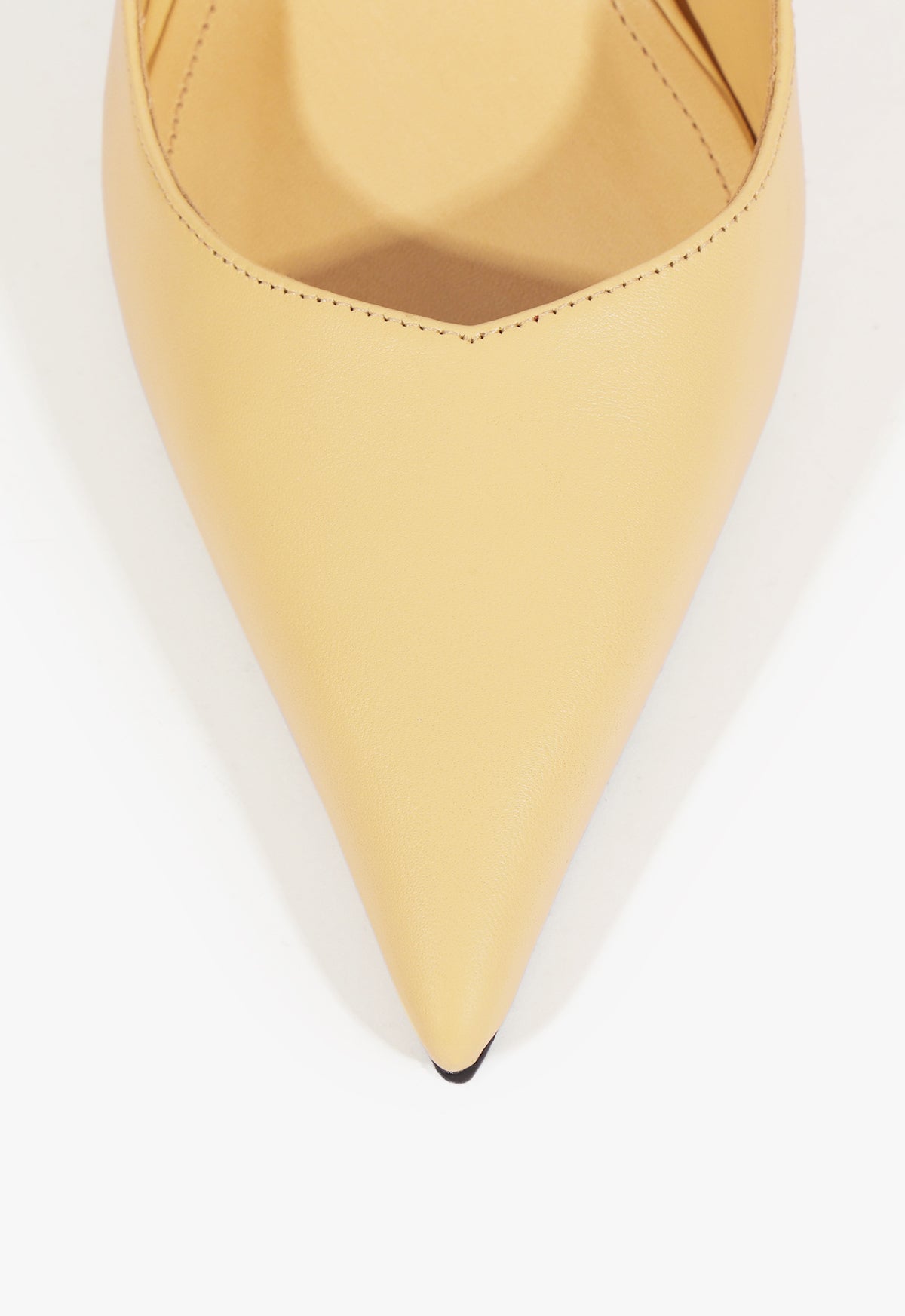Lexi Mid Heel Sculptural Beige Pumps for Women - Elegant Pointed Toe Dress Shoes for Office, Wedding & Special Occasions