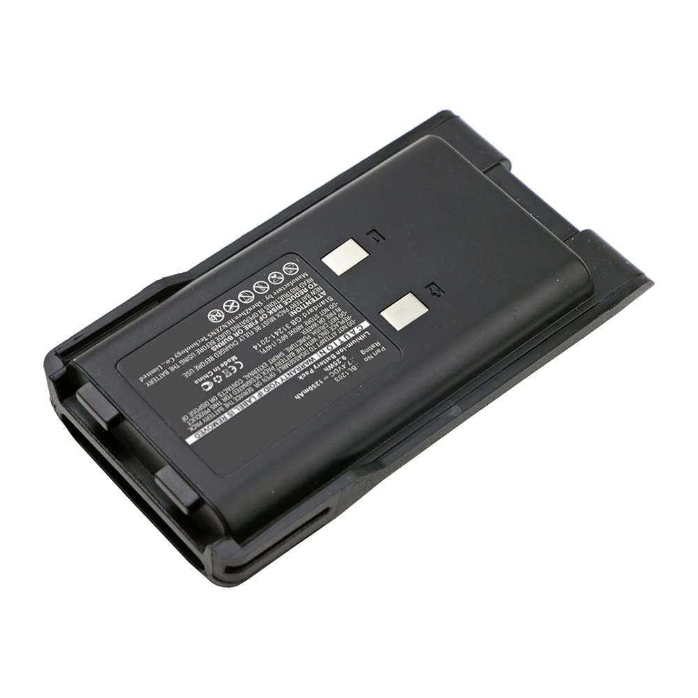 Synergy Digital 2-Way Radio Battery - 1250mAh Li-ion 7.4V Replacement for HYT TC-600 & BL1203 - Long Lasting Power for Walkie Talkies - Perfect for Security, Construction & Outdoor Adventures