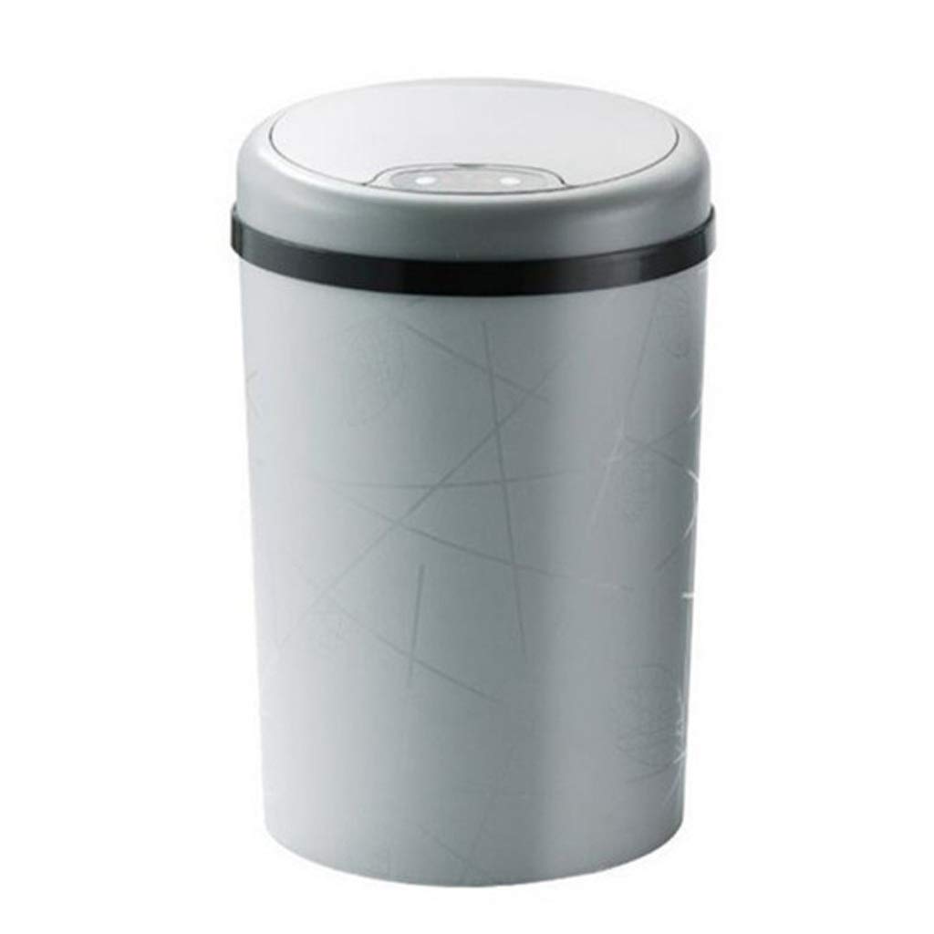 DTSE9 13L Automatic Sensor Trash Can - Smart Motion Sensing Dustbin with Lid, Plastic Waste Bin for Bedroom, Kitchen, Bathroom & Office - Hands-Free Indoor Garbage Bin for Hygienic Home & Workspace