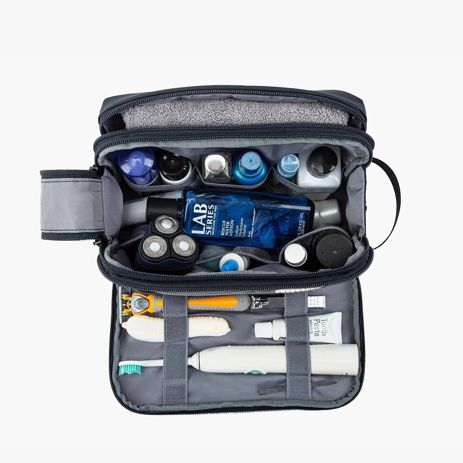 Premium Travel Toiletry Bag for Men & Women - Waterproof Hanging Cosmetic Organizer for Bathroom, Gym, Camping & Business Trips