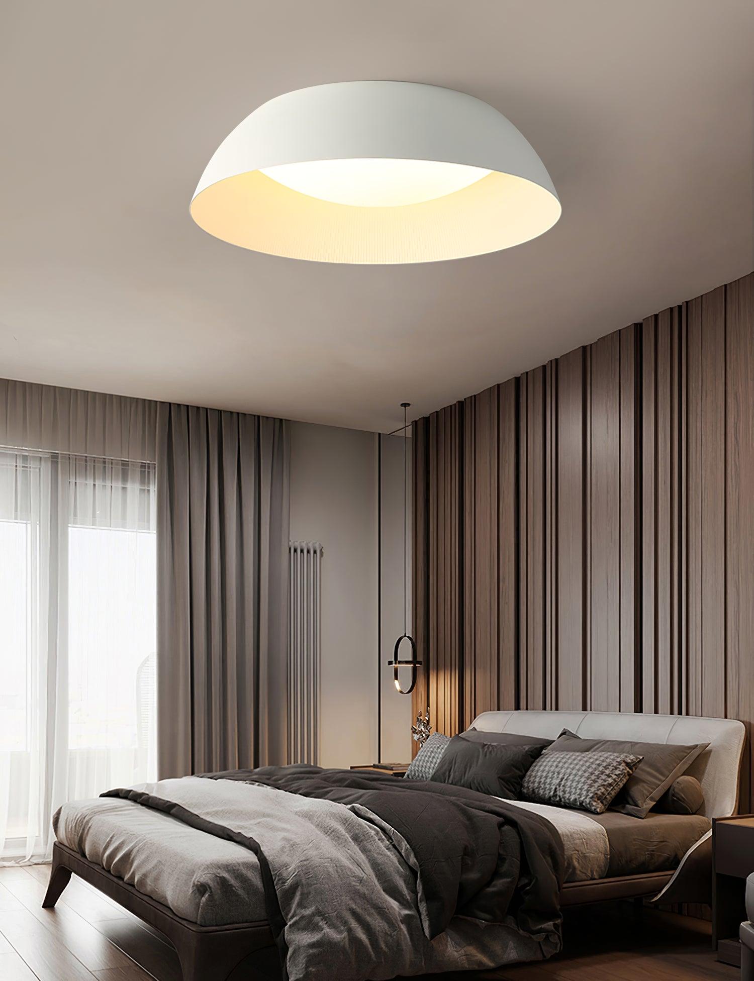 Lindby Juliven Modern LED Ceiling Light Fixture - Energy Efficient Dimmable Flush Mount Lighting for Bedroom, Living Room & Kitchen