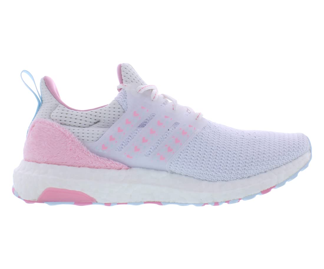 Adidas Women's Fluidflow Running Shoes - Lightweight & Breathable for Women, White & Pink, Size 6.5 Men (Perfect for Jogging, Gym Workouts & Casual Wear)