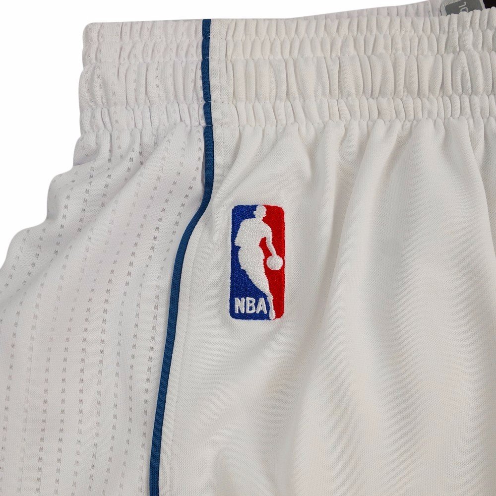 Adidas Minnesota Timberwolves NBA White Authentic Men's Climacool On-Court Basketball Shorts - Lightweight Performance Team Game Shorts for Basketball, Gym & Casual Wear