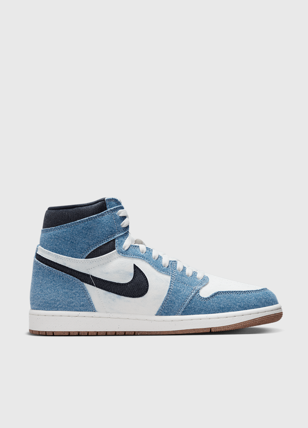 Air Jordan 1 High OG 'Denim' Retro Basketball Shoes - Men's Premium Sneakers for Casual Wear, Street Style & Sneaker Collectors