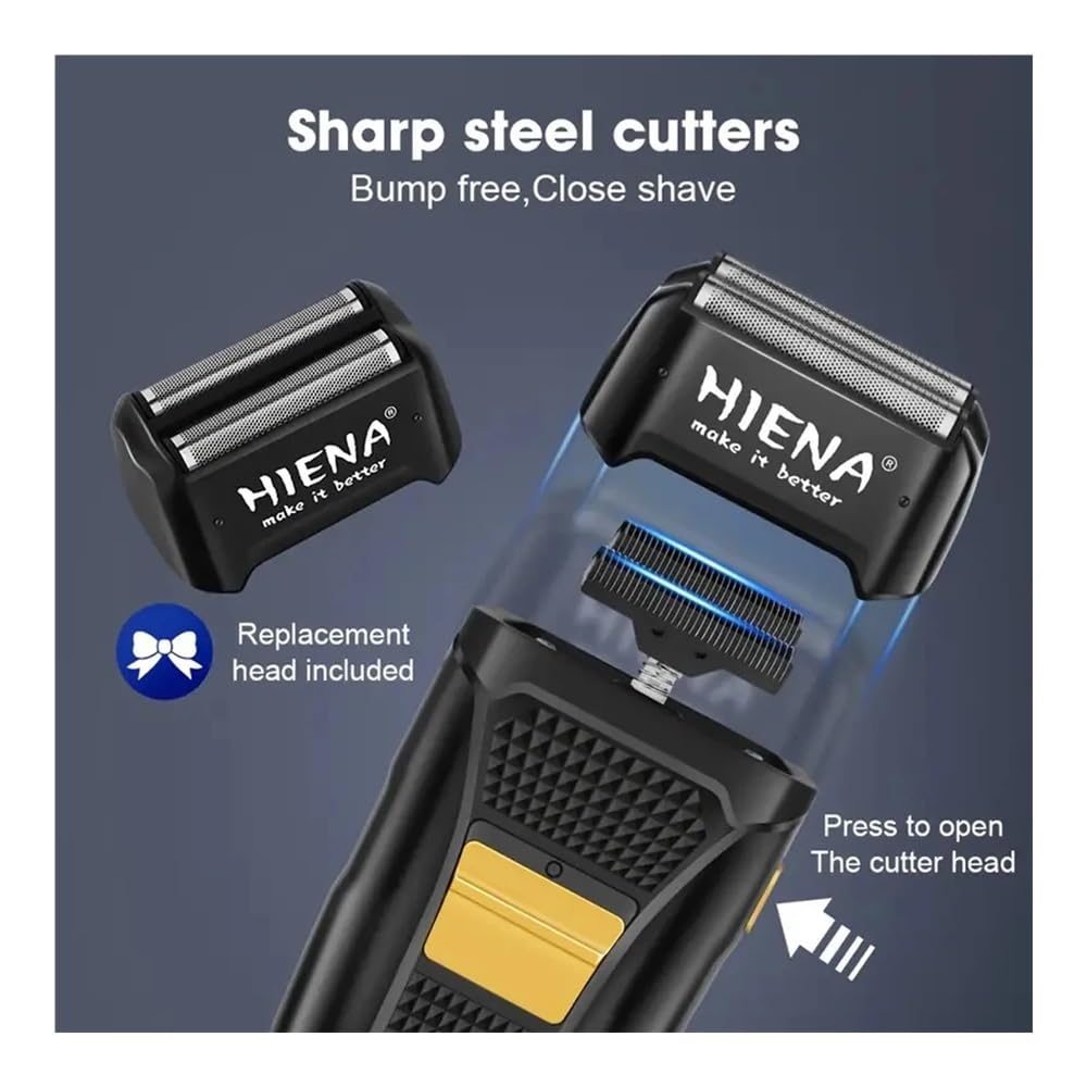 Professional Hair Clippers & Trimmers 3-Piece Set - USB Rechargeable Cordless Hair Cutting Kit with High Power Motor for Men's Grooming, Beard & Hair Styling at Home or Salon