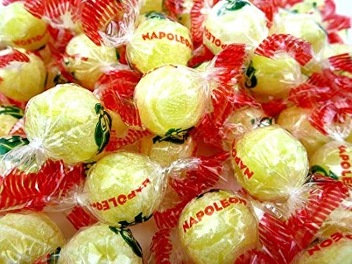 Napoleon Lemon Fruit Sours Candy - 2 Pound Bulk Bag | Tart & Tangy Hard Candies for Parties, Office Snacks & Gift Baskets