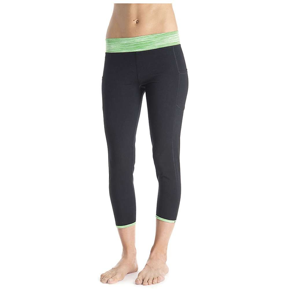 Tasc Performance Women's Pulse Yoga Fitness Crop Tight - High Waisted Workout Leggings for Yoga, Running & Gym - Moisture Wicking & Stretchy Activewear