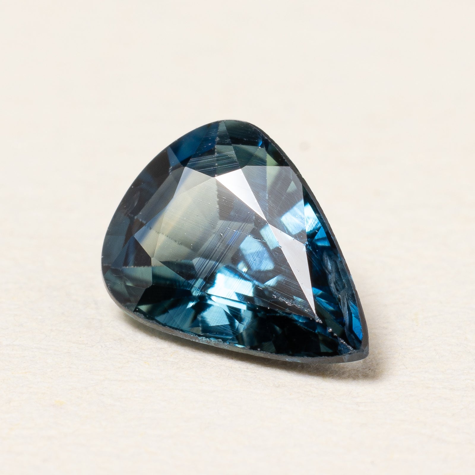 Natural Pear Cut Loose Sapphire Gemstone | 0.75 Carat | Blue Sapphire for Jewelry Making, Engagement Rings & Custom Designs