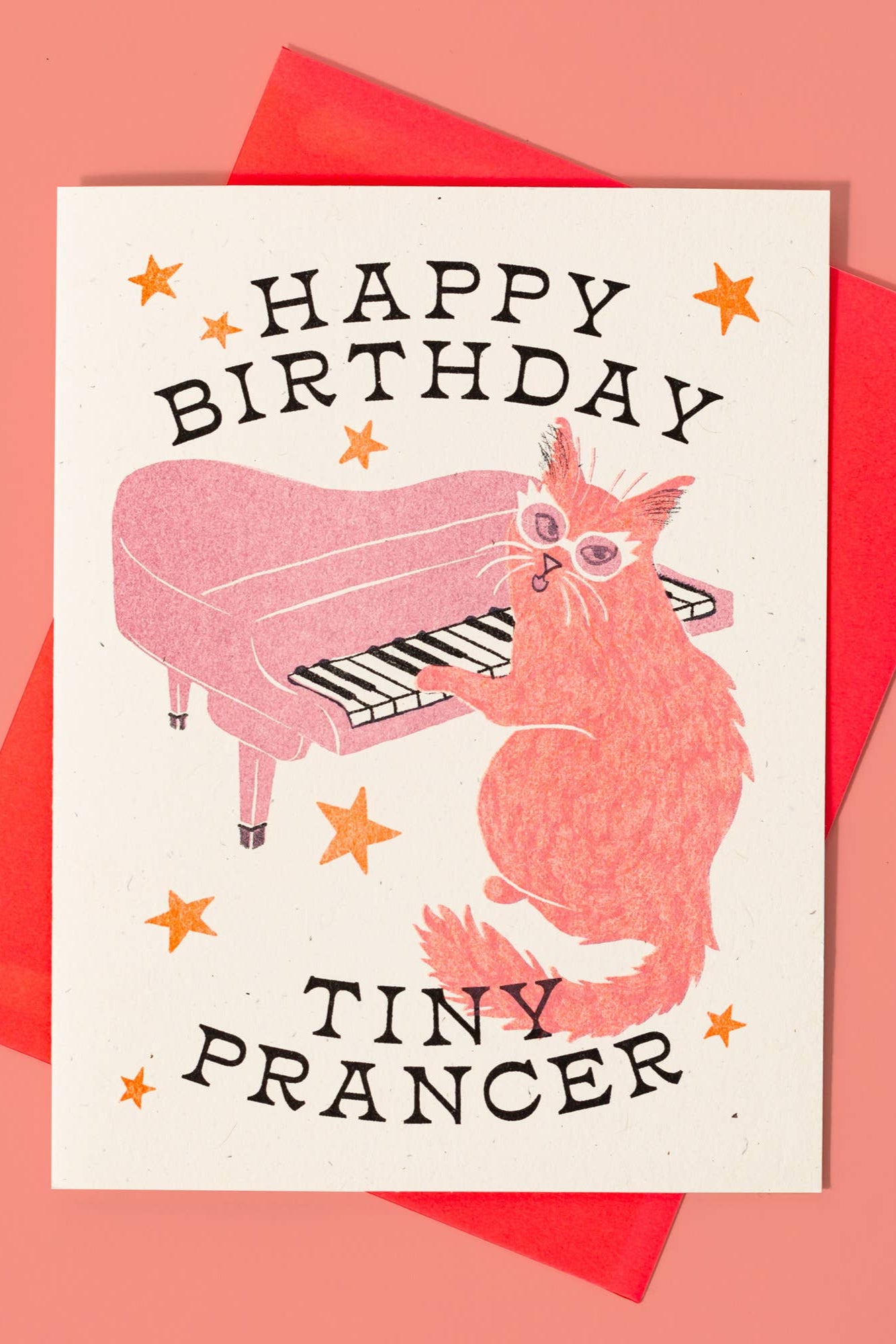 Tiny Prancer Birthday Card - Funny & Unique Greeting Card for Birthdays - Perfect for Friends, Family & Coworkers