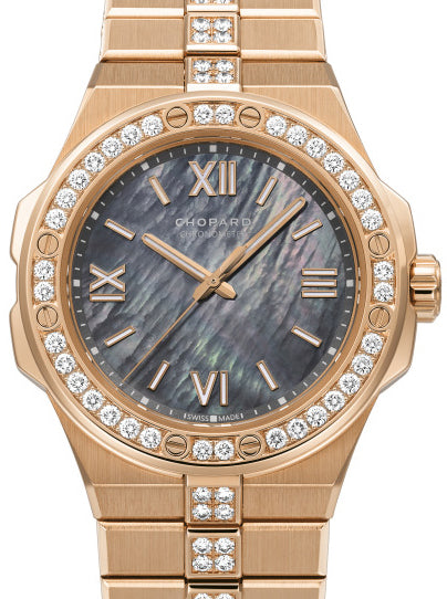 Chopard Alpine Eagle Small Rose Gold & Diamonds Ladies Watch - Luxury Women's Wristwatch for Elegant Occasions, Gifts & Special Events