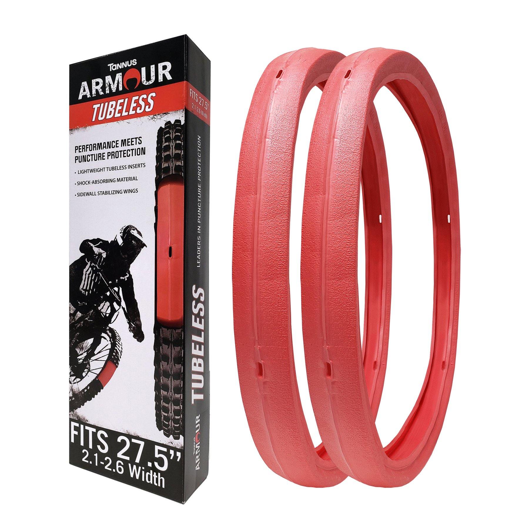 Tannus Armour Tubeless Tire Insert - Puncture Protection for Mountain & Road Bikes - Lightweight & Durable for Off-Road & Commuting Rides