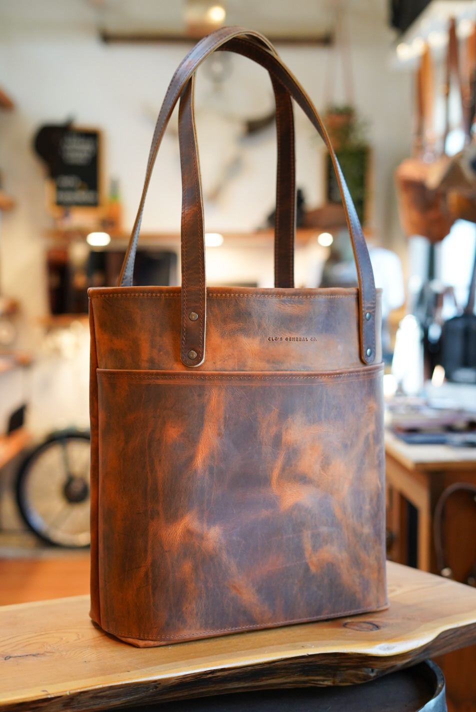 Stylish Hillybilly Copper Tote Bag for Women - Durable Canvas Shopping Bag with Reinforced Handles - Perfect for Grocery Shopping, Beach Trips, and Everyday Use