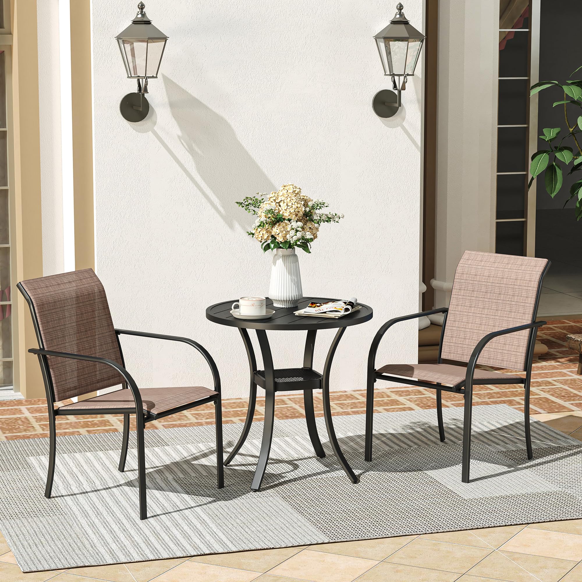 VICLLAX 3-Piece Outdoor Bistro Set - 27.6