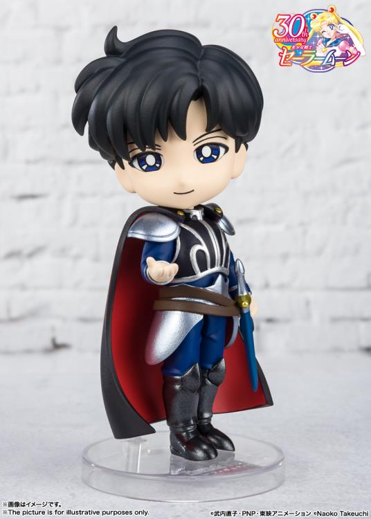 Bandai Figuarts Mini #089 Sailor Moon Prince Endymion Action Figure - Anime Collectible for Fans & Display