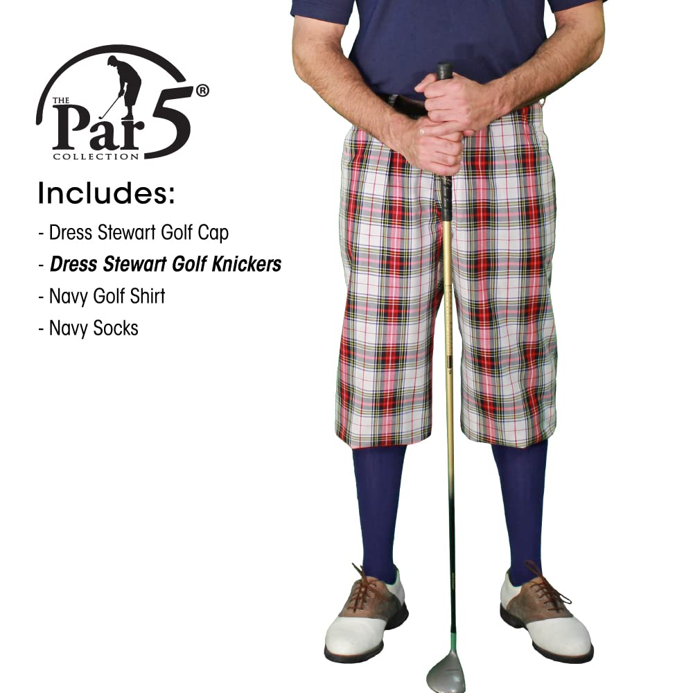 Stewart Golf Outfits for Men - Stylish Red Polo Shirt - Perfect for Golf Tournaments, Country Club Events & Casual Wear
