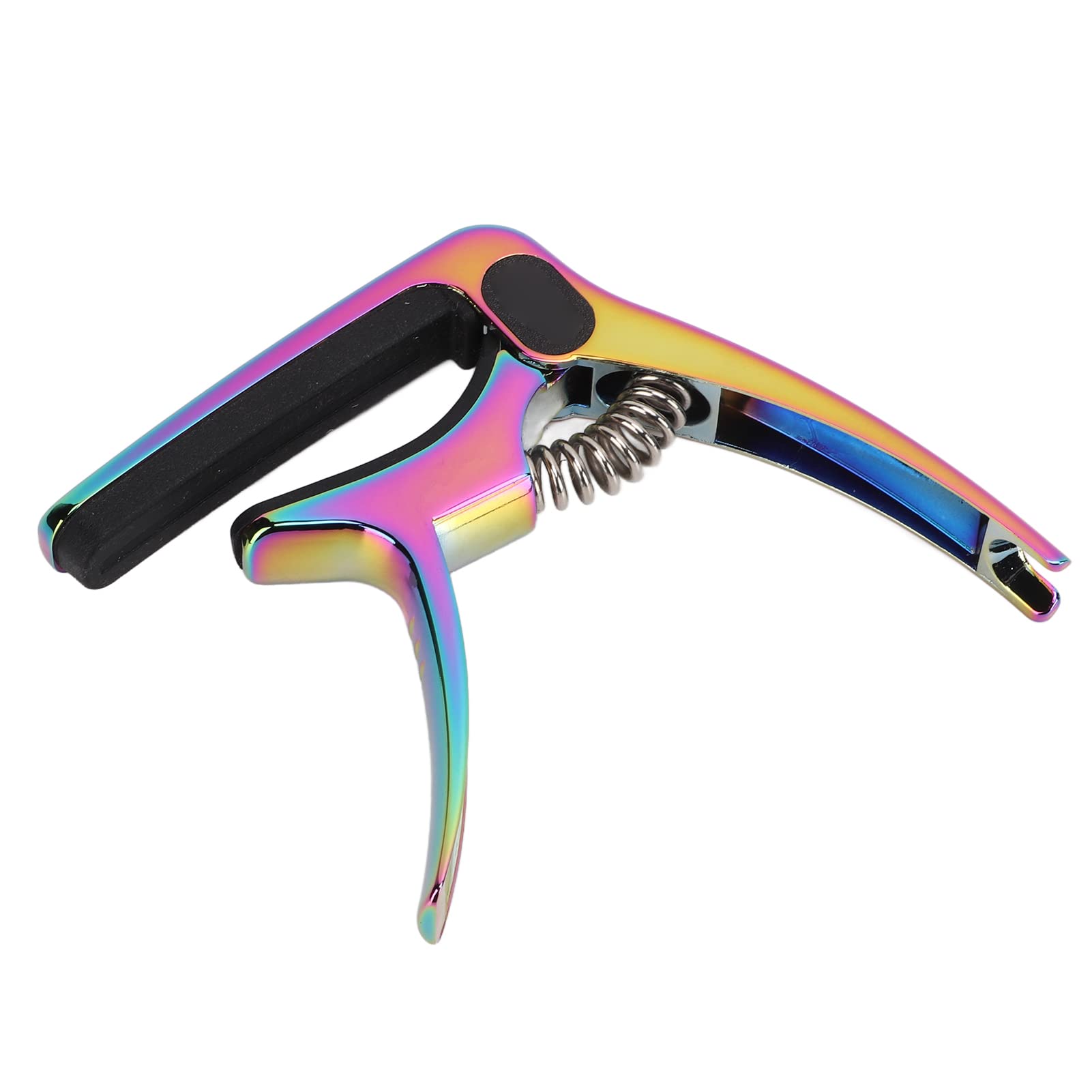 Premium Electric Guitar Capo with Soft Padding - Durable, Easy to Install Spring Capo for Acoustic & Electric Guitars (6 Colors) - Perfect for Live Performances, Studio Recording & Practice Sessions
