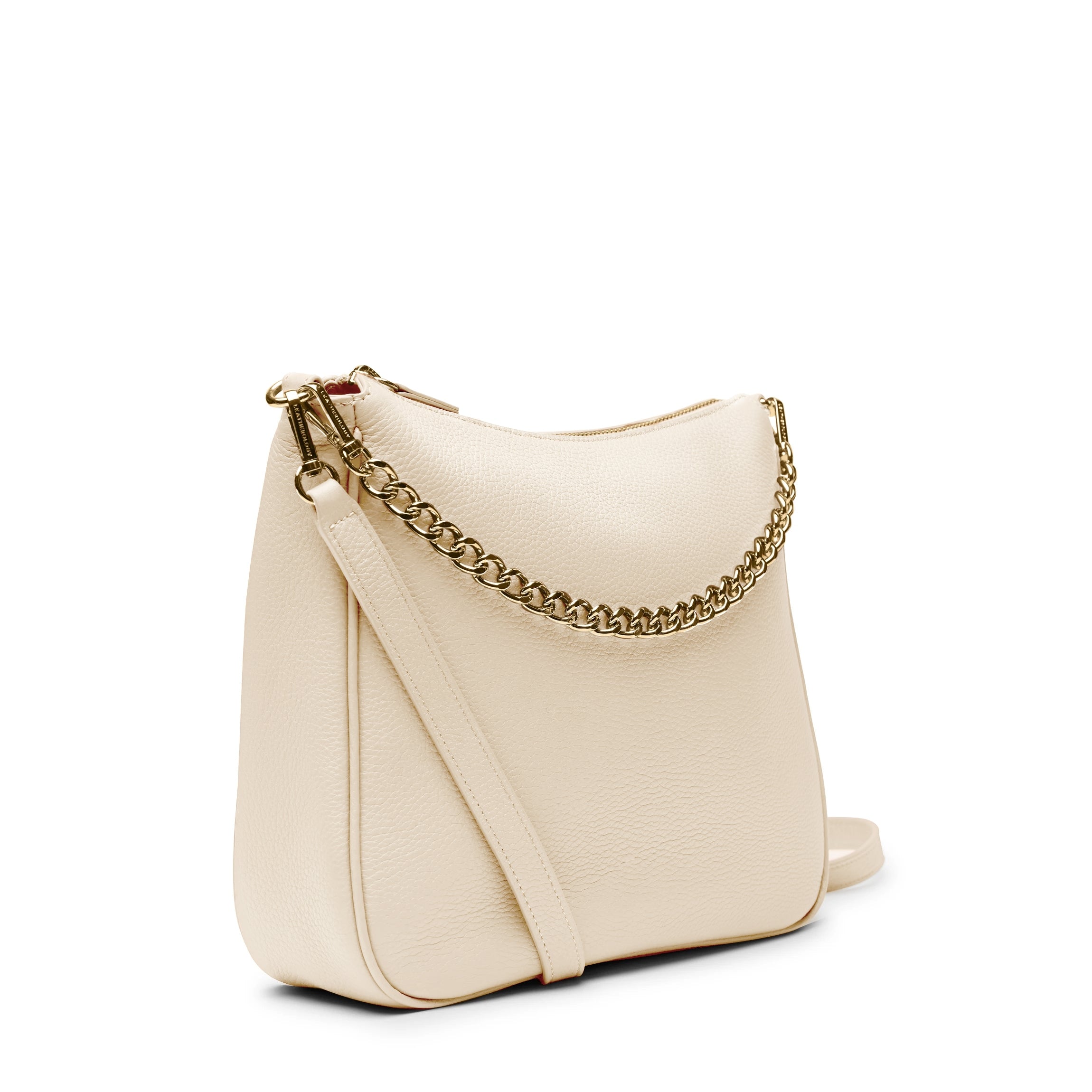 Greta Chain Medium Crossbody Bag - Stylish Leather Shoulder Purse for Women, Perfect for Everyday Use, Work, and Travel