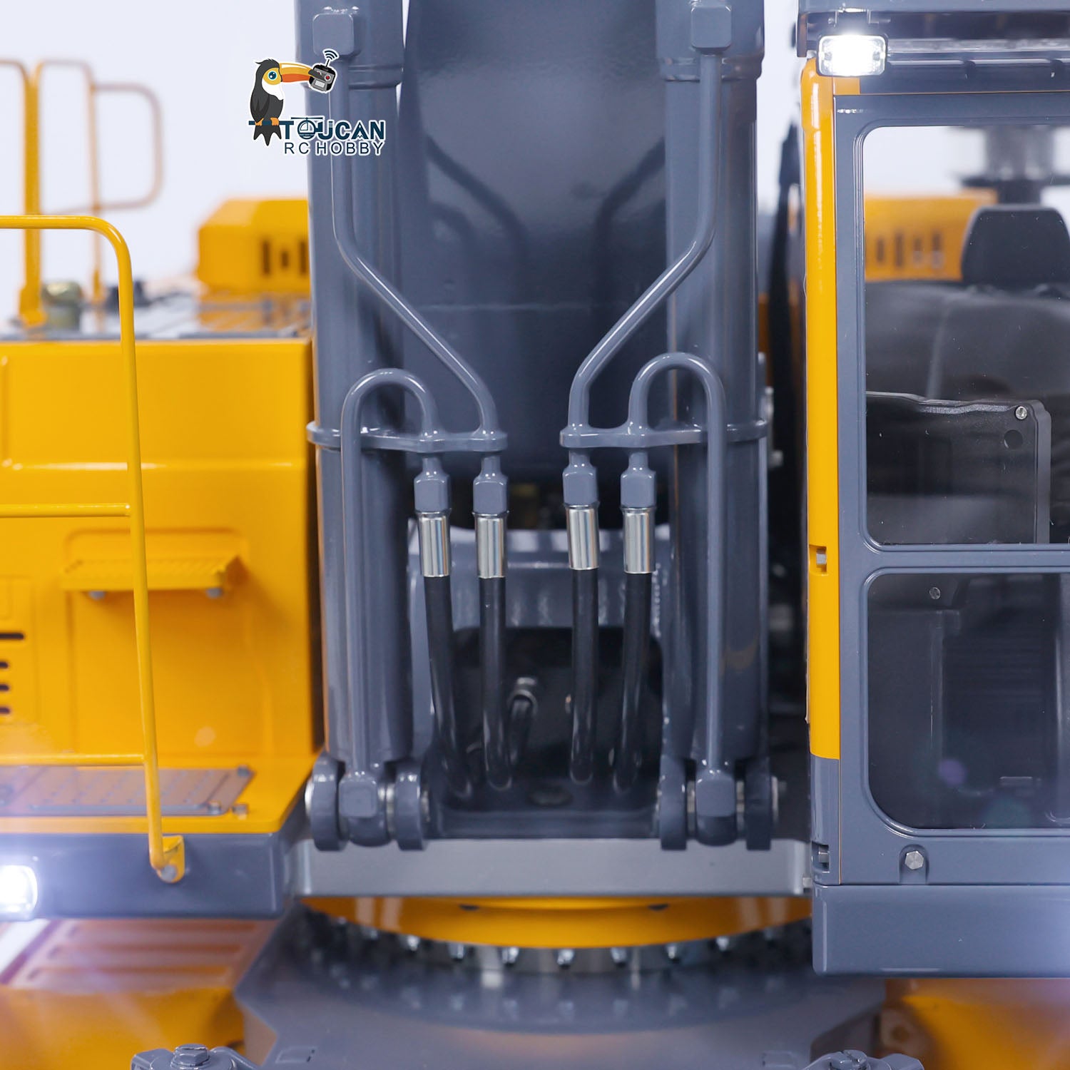1/14 Scale LESU RC Metal Hydraulic Wheeled Excavator Model - ET30H with Pump Cabin, Sticker Display, Grapple, Ripper Bucket & Scraper Compactor - Perfect for Construction Toy Collection, RC Hobbyists and Model Display Scenes