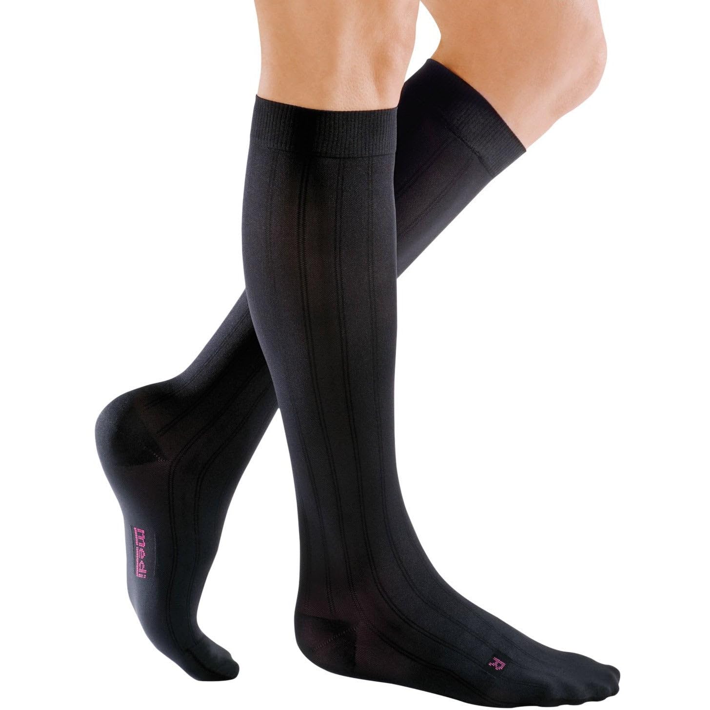 **Mediven for Men Classic 20-30 mmHg Calf High Compression Stockings – Closed Toe Leg Circulation Socks for Men, Support & Comfort – Ideal for Travel, Work & Varicose Vein Relief**