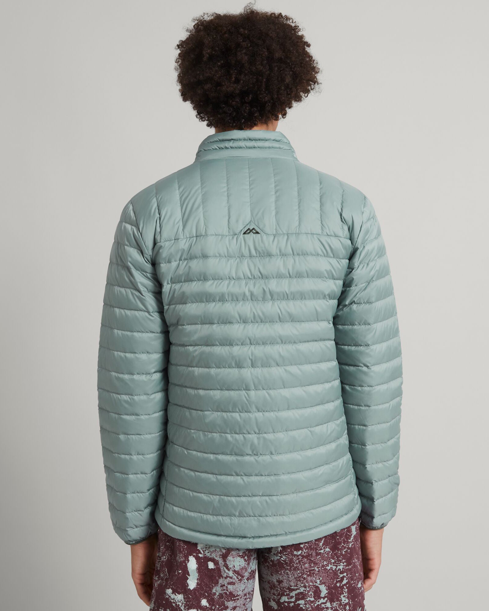 Men's Heli 600 Fill Lightweight Down Jacket - Waterproof Winter Coat for Hiking & Outdoor Activities | Gum Tree Color