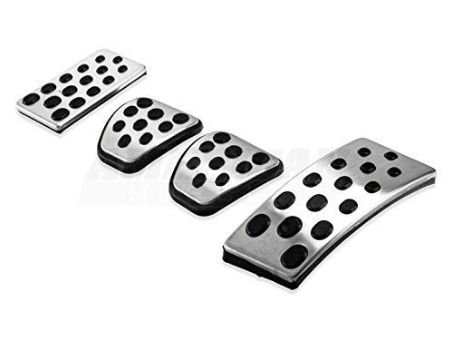 Bullitt Style Pedal Covers for Ford Mustang 1994-2004 - Enhanced Grip & Style for Performance Driving