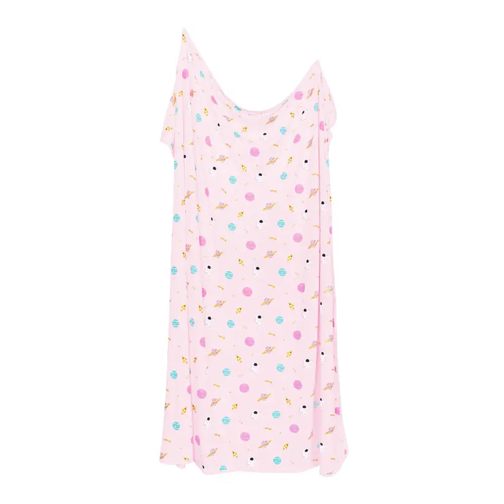 Kyte Baby Printed Swaddle Blanket - Soft Organic Cotton Baby Wrap for Newborns & Infants | Sakura Space Design | Perfect for Swaddling, Nursing & Stroller Use