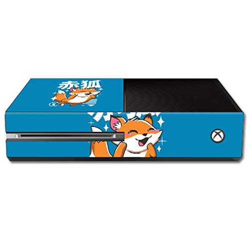 MightySkins Custom Vinyl Skin Wrap for Microsoft Xbox One - Kawaii Fox Design | Protective & Durable Decal Cover | Easy to Apply & Remove | Made in USA | Perfect for Gaming Setups & Personalization