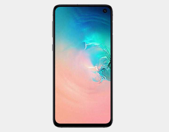 Samsung Galaxy S10 SM-G973F/DS 128GB 8GB RAM Dual SIM Factory Unlocked Smartphone - Prism White | International Version for Travel & Business Use