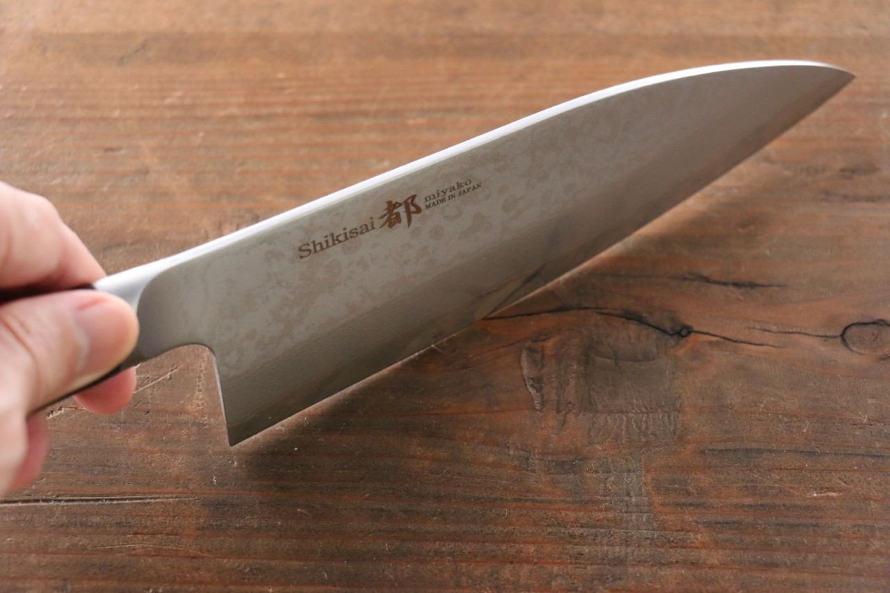 Premium Miyako AUS8 33-Layer Damascus Deba Knife 165mm - Japanese Chef Knife for Sushi, Fish Filleting & Precision Cutting - Professional Kitchen & Home Cooking Essential