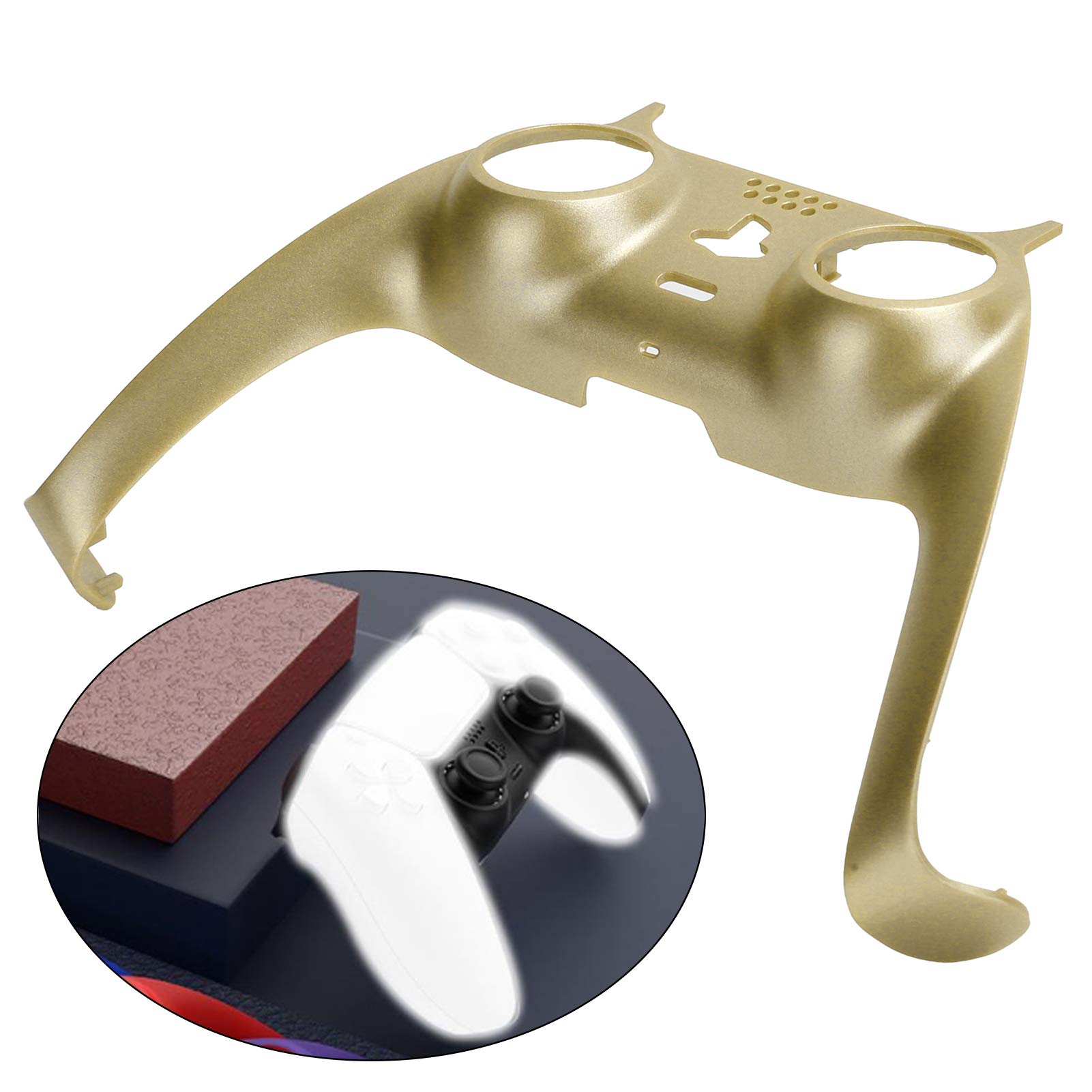 Premium PS5 Game Controller Decorative Strip - Personalized Golden Design for Enhanced Gaming Experience | Perfect for PS5 Accessories & Gaming Setup