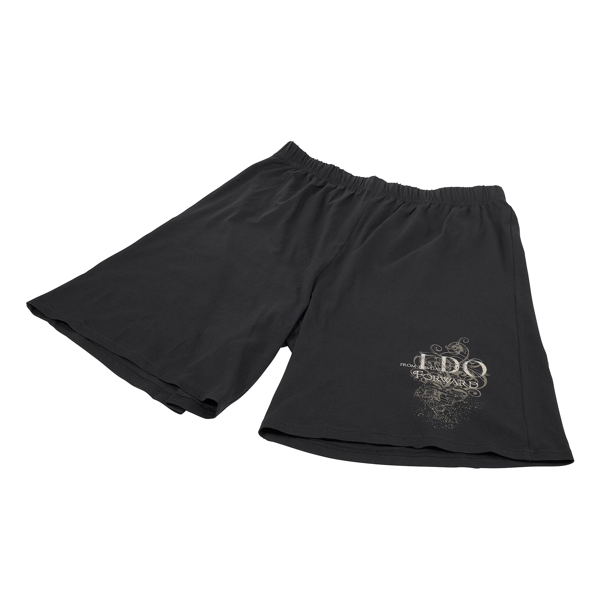Lillian Rose Black Grooms Pajama Set for Men - Soft & Comfortable Sleepwear Lounge Set - Perfect for Wedding Night, Honeymoon & Relaxing at Home - Size Small