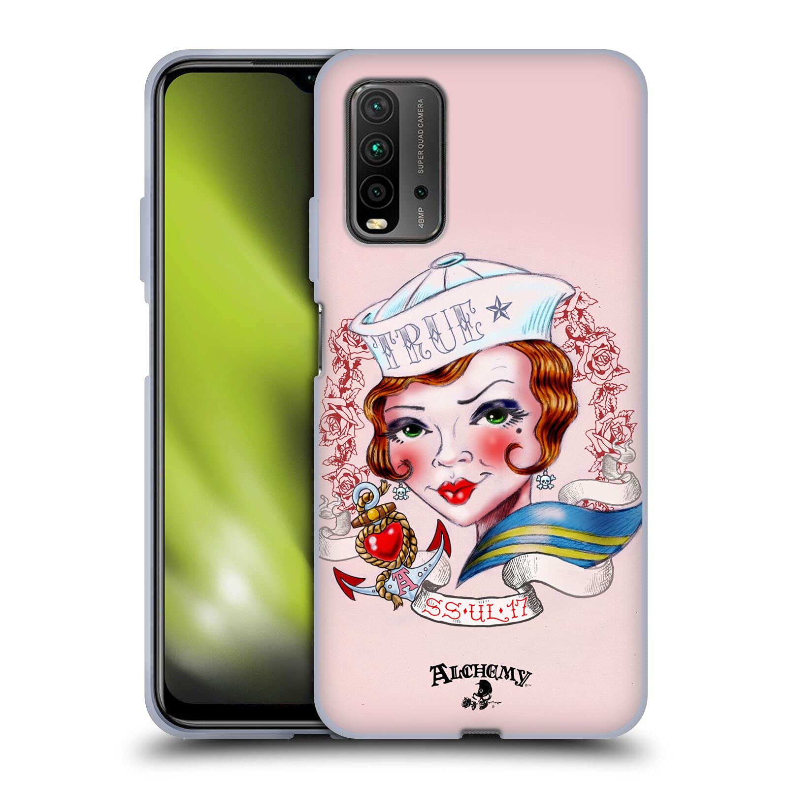 Head Case Designs Alchemy Gothic SS UL17 Soft Gel Case for Xiaomi Redmi 9T - Stylish Protection for Women, Perfect for Daily Use & Fashion Accessories