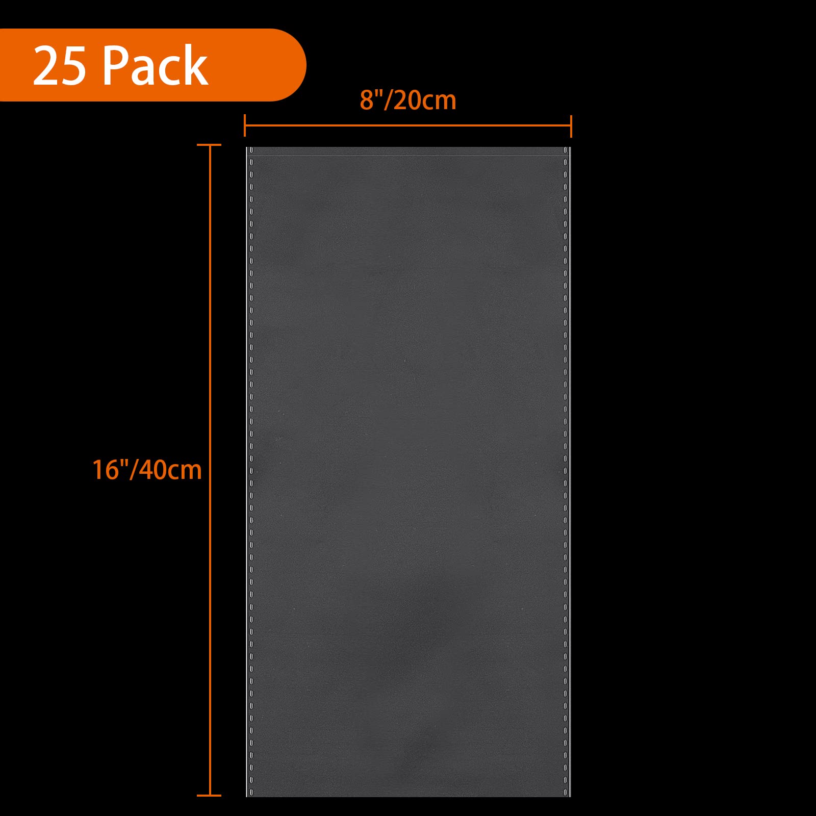 Awpeye 25-Pack Clear Cellophane Gift Bags (2 Mil Thick) - Perfect for Mugs, Wine Bottles & Small Baskets | Great for Party Favors, Wedding Gifts & Retail Packaging
