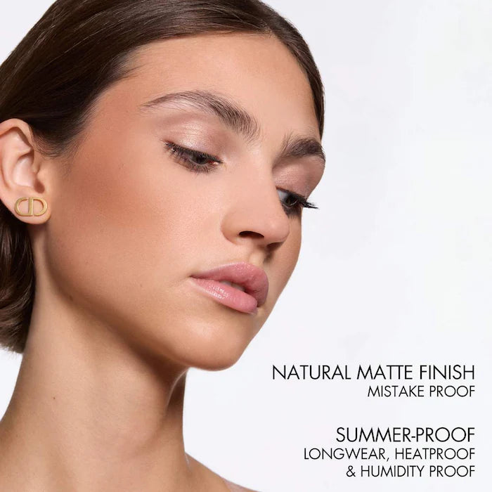 Dior Forever Nude Jumbo Bronzer - Buildable Matte Bronzing Powder for Natural Sun-Kissed Glow | Perfect for Contouring & Everyday Makeup