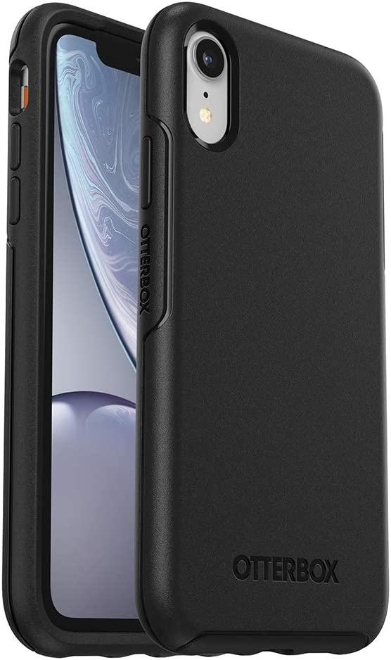 OtterBox Symmetry Series Slim & Protective Case for iPhone XR - Black | Shockproof & Drop Protection | Perfect for Everyday Use, Travel & Outdoor Activities
