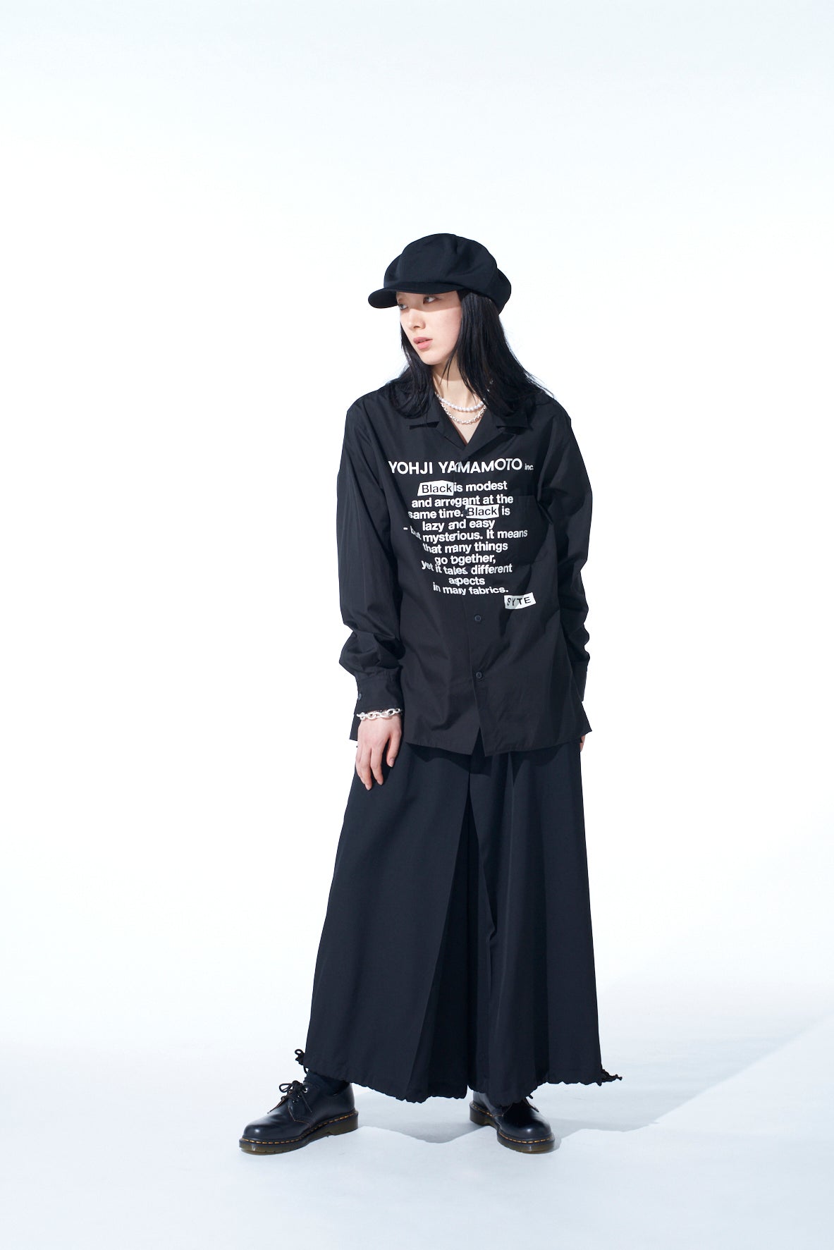 Black Cotton Broad Message Printed Shirt for Men & Women - Stylish Casual Wear for Office, Outings & Everyday Fashion