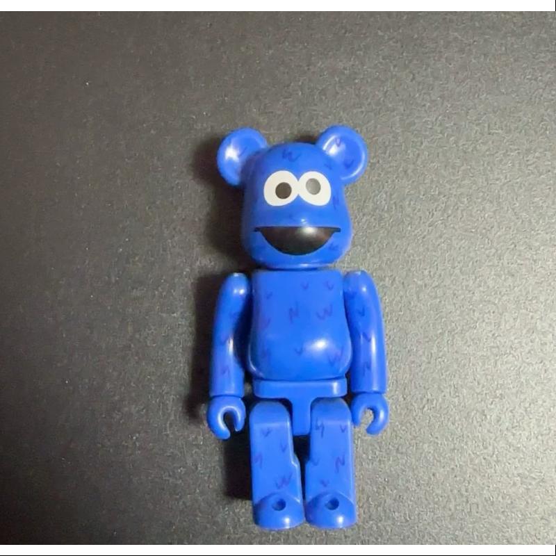 Bearbrick Series 32 Secret Sesame Street Cookie Monster 100% Collectible Figure - Perfect for Anime Fans, Toy Collectors & Home Decor Display