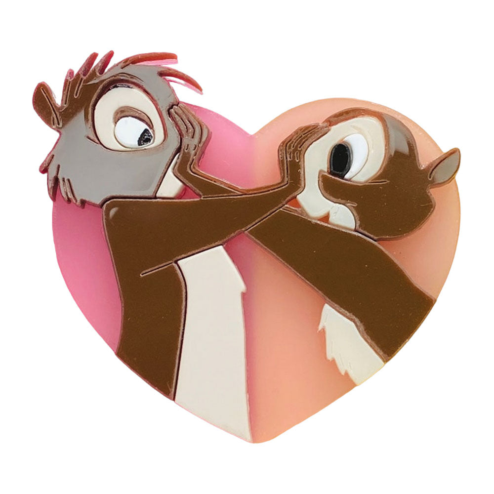 Makokot Design Cartoon Business Love Acrylic Brooch Pin - Perfect for Office Wear, Gift Giving & Accessorizing Outfits