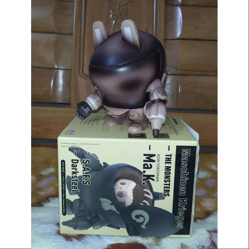 Labubu The Monsters X Kow Yokoyama Ma.k. Series Corrosion Action Figure - Limited Edition Collectible for Anime & Sci-Fi Fans - Perfect for Display, Photography & Cosplay Props
