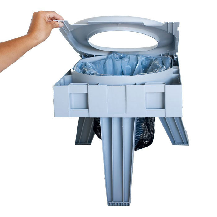 Cleanwaste PETT Go Anywhere Portable Toilet for Camping, Hiking & Travel - Lightweight Foldable Waste System with Privacy Tent