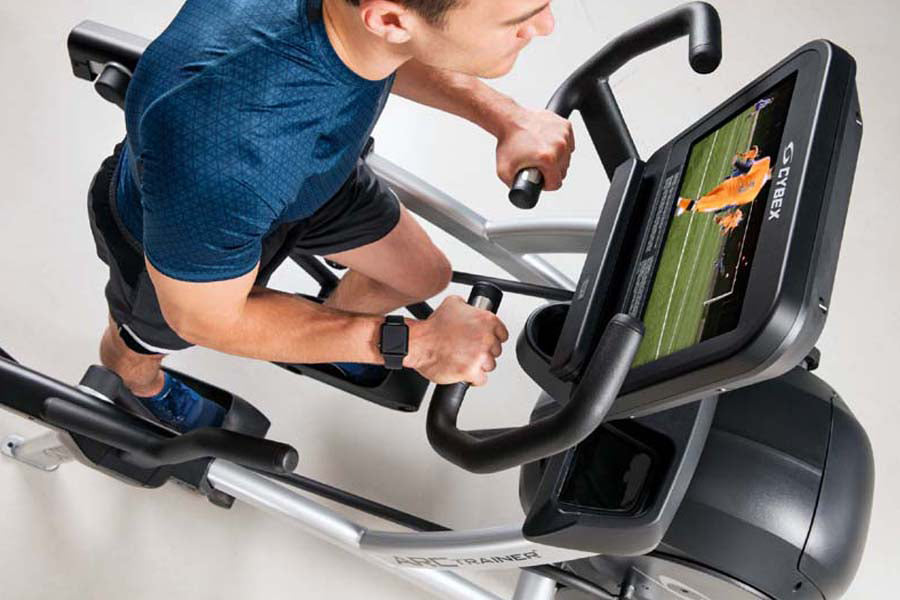 Cybex R Series Lower Body Arc Trainer Elliptical Machine - Premium Home Gym Equipment for Cardio & Strength Training - Perfect for Home Workouts & Fitness Studios