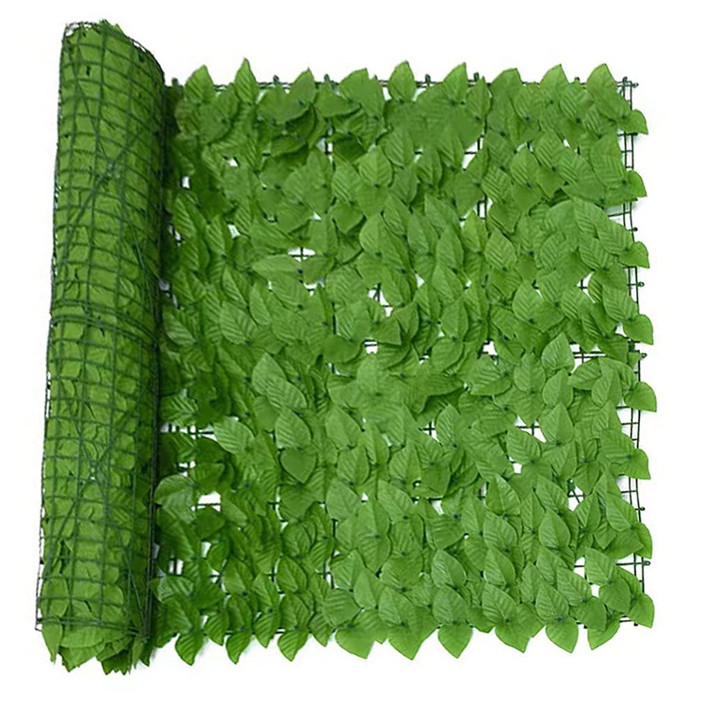 Artificial Ivy Privacy Fence Screen - 200x500cm Faux Greenery Wall Panels for Outdoor Garden, Wedding Backdrop & Party Decor | UV Resistant Trellis for Patio, Balcony & Yard Privacy Solutions