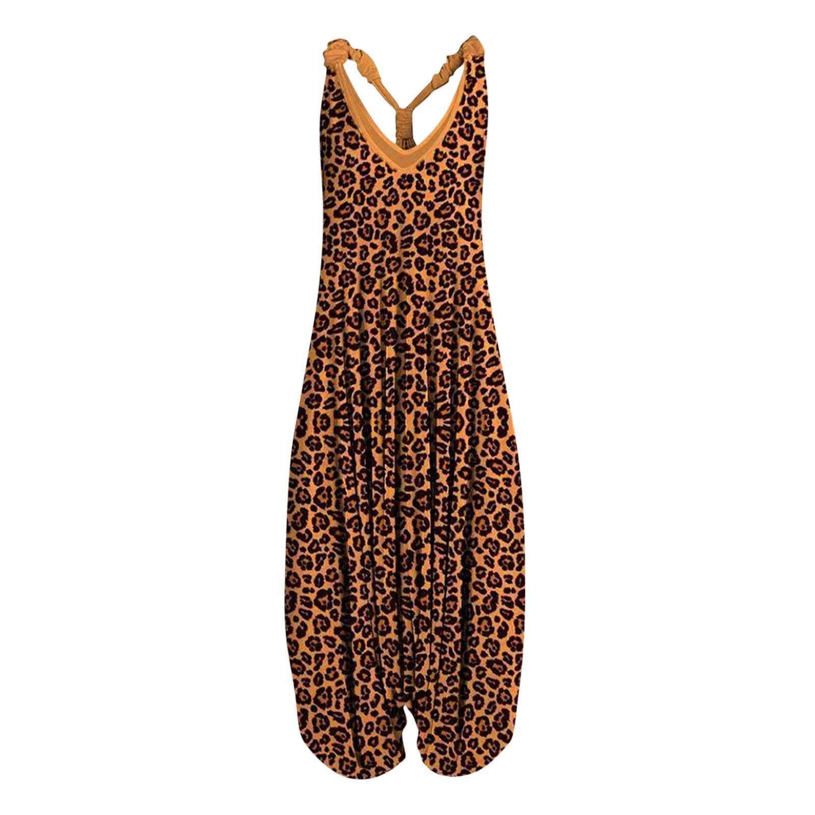 SHENGXINY Women's Plus Size Boho Print Jumpsuit - Strapless Sleeveless Romper Playsuit for Casual & Dressy Occasions | Perfect for Summer Outings, Beach Vacations & Boho Chic Events