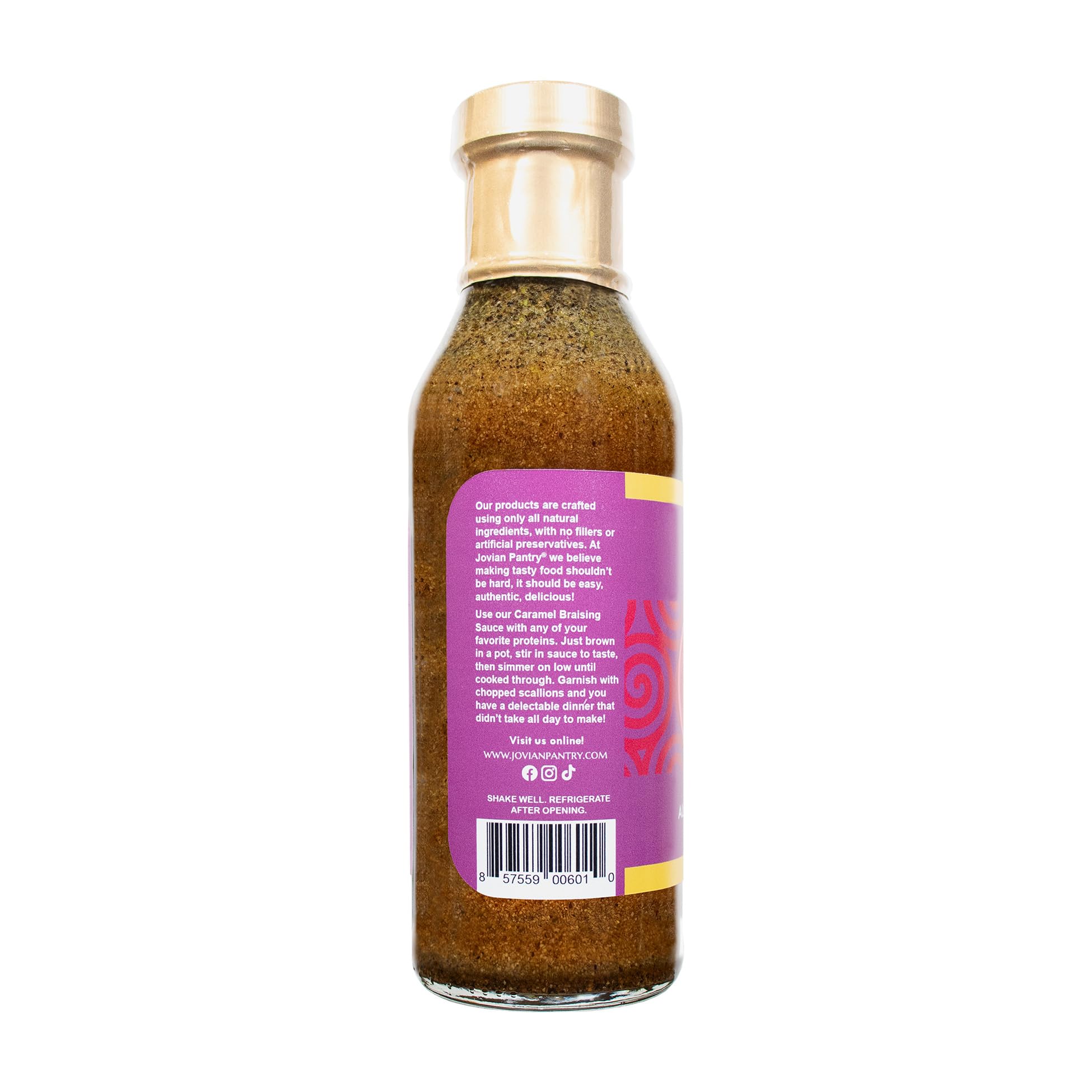 Jovian Pantry Vietnamese Caramel Braising Sauce (2 Pack) - All Natural, Gluten Free, No Artificial Ingredients - Perfect for Pho, Banh Mi & Asian Cooking