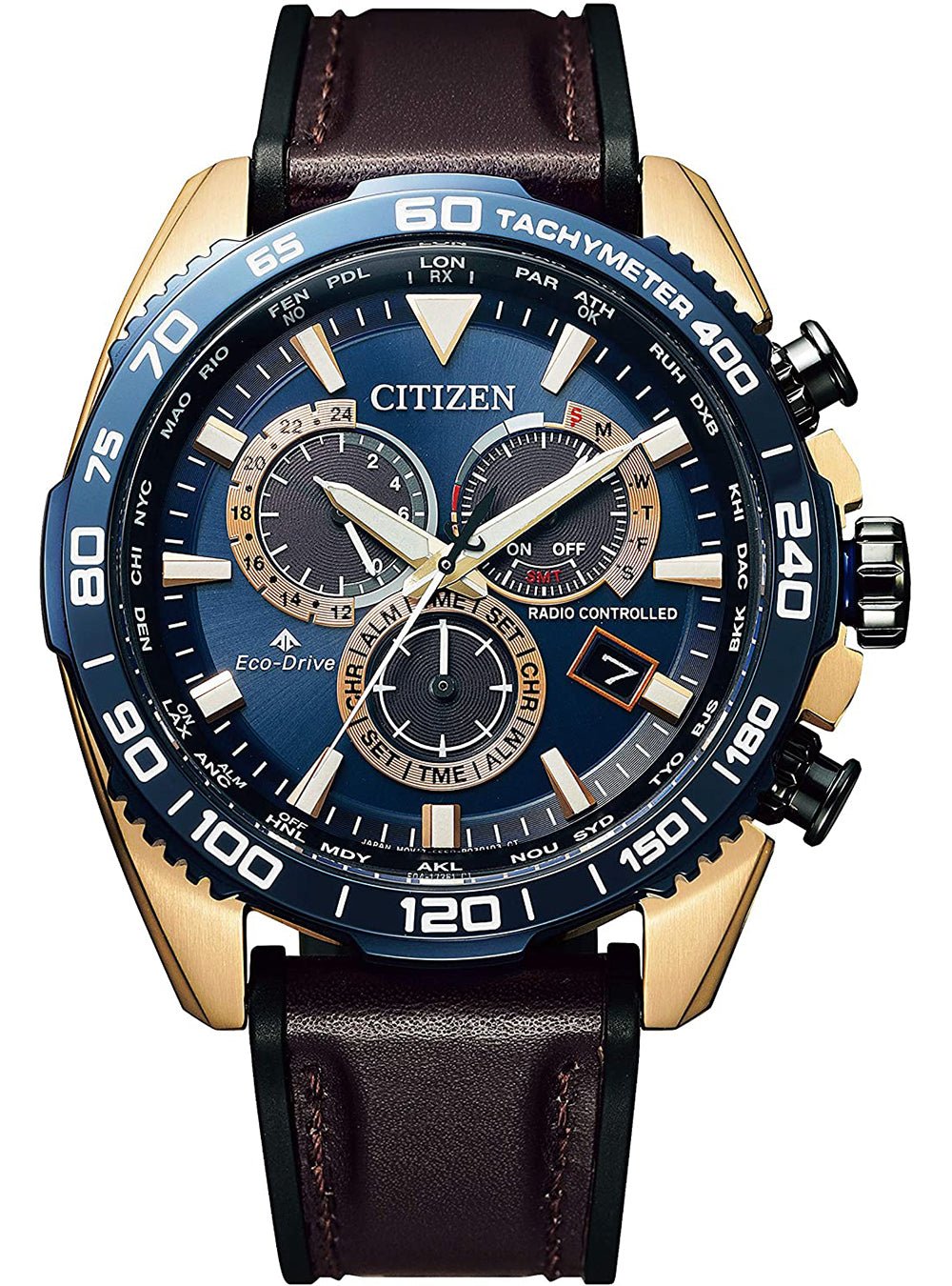 CITIZEN PROMASTER ECO-DRIVE CB5039-11L Men's Watch with Japanese Movement | Solar-Powered, Water-Resistant, Durable for Outdoor, Diving & Daily Wear