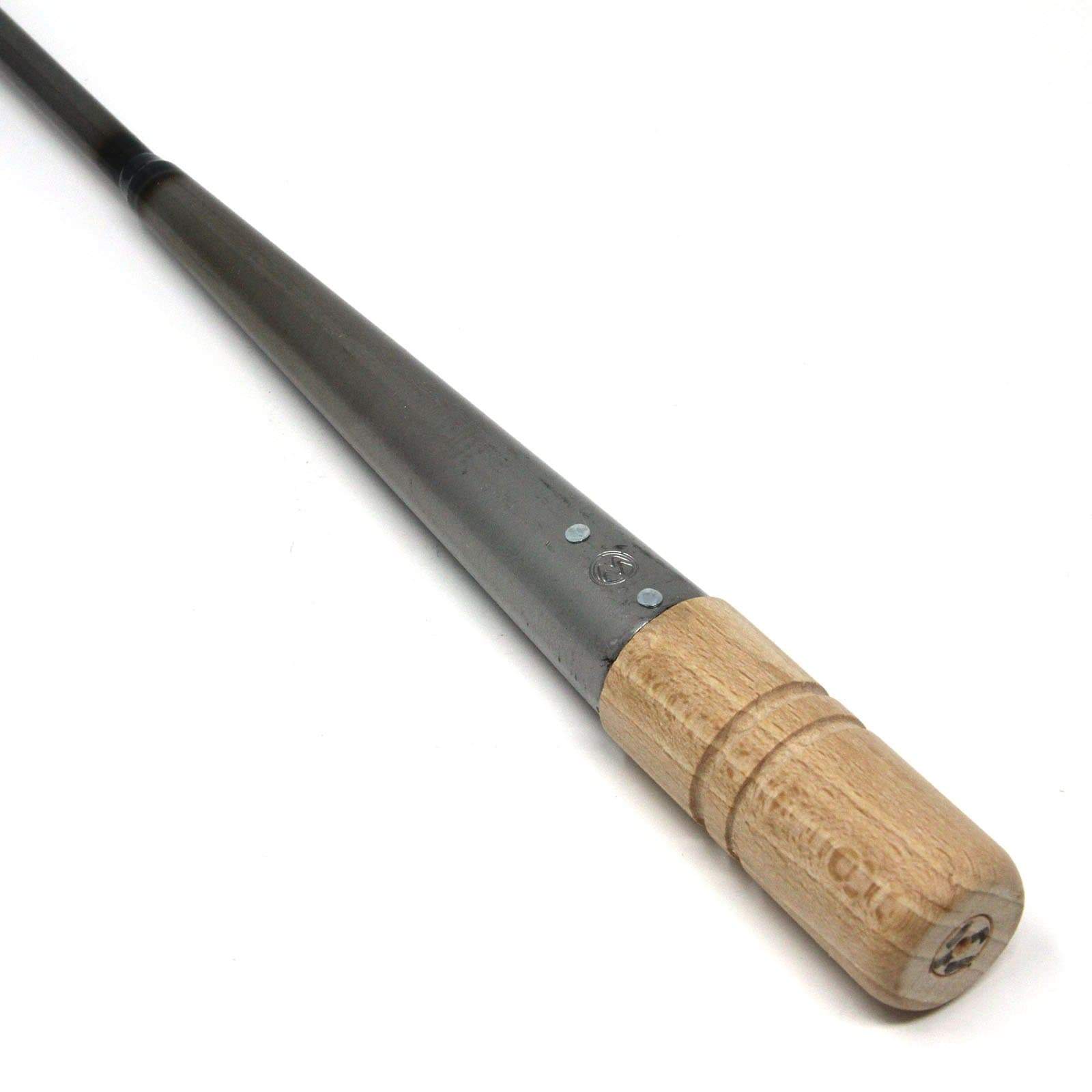 EBM Professional Iron Wok Spatula - Heavy Duty Chinese Stir Fry Cooking Utensil for Asian Cuisine, Stir-Frying, Sauteing, and Flipping Food - Perfect for Home Chefs and Restaurant Use