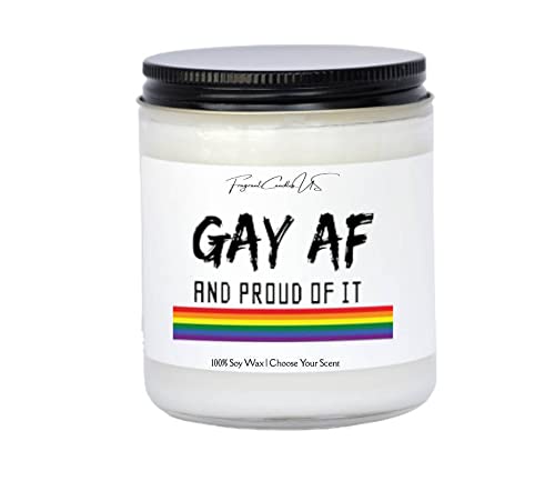 Gay Pride Gifts for Couples & Adults - LGBT Rainbow Flag, Gay AF & Gaysian Pride - Perfect for Pride Month, Weddings & LGBTQ+ Celebrations