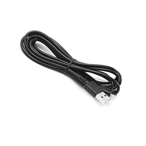 3M Black USB Play & Charge Cable for PS4 & Xbox One Controller - Fast Charging & Durable Gaming Accessory for Long Play Sessions