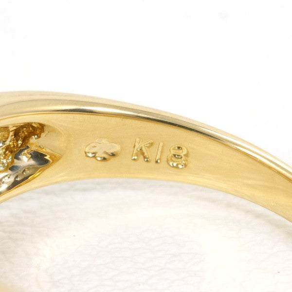18K Yellow Gold Diamond Ring for Women - Elegant Solitaire Engagement & Wedding Band - Perfect for Proposals, Anniversaries, and Special Occasions