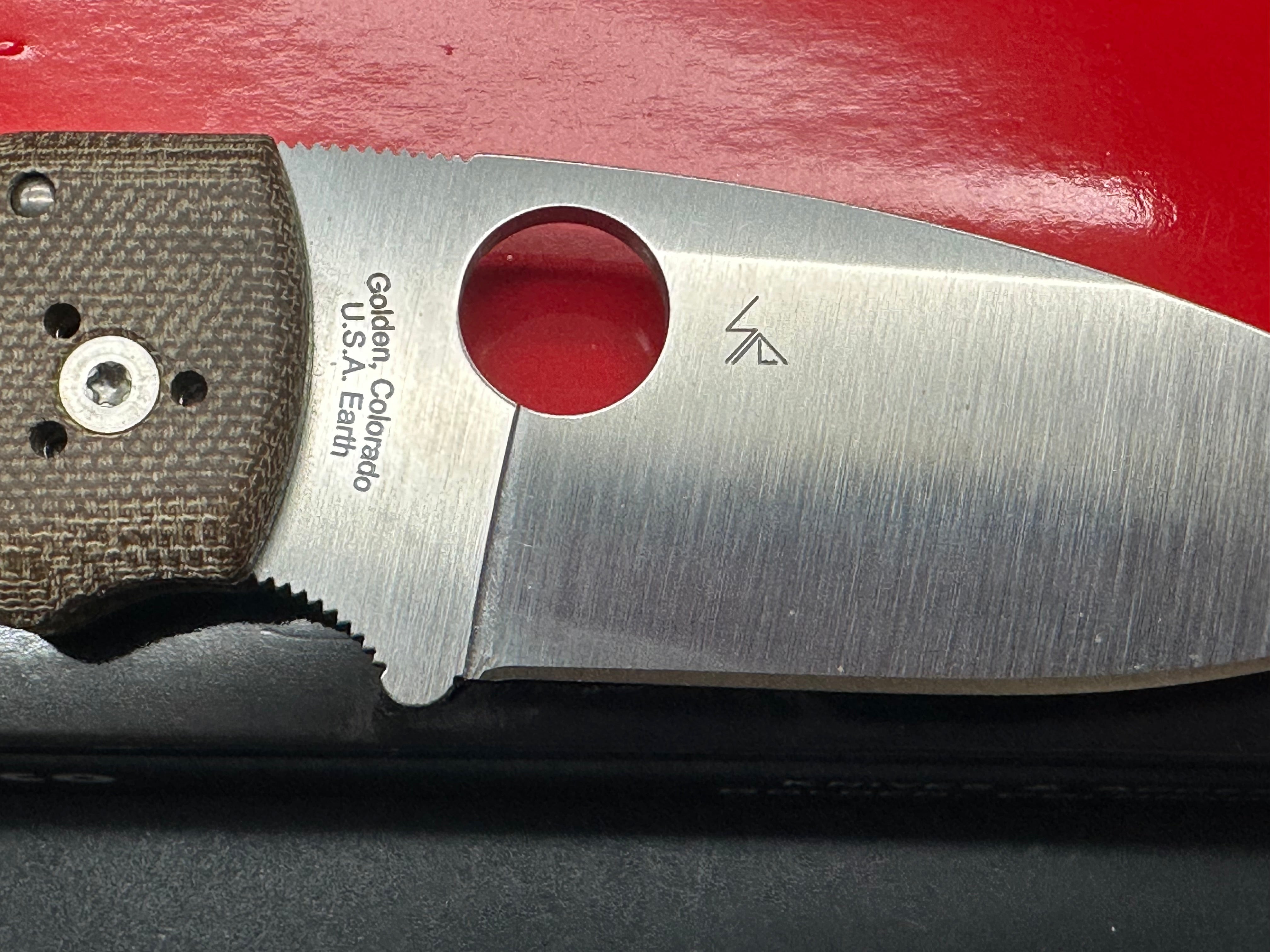 Spyderco Shaman Folding Knife - 3.6